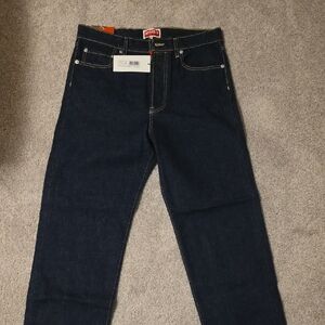 Kenzo Men's Dark Blue Straight Jeans